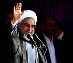 روحانی در انتخابات ریاست جمهوری ایران برنده شد 